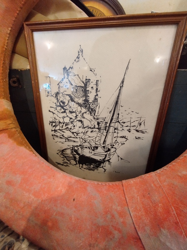 Dessin port de La Rochelle