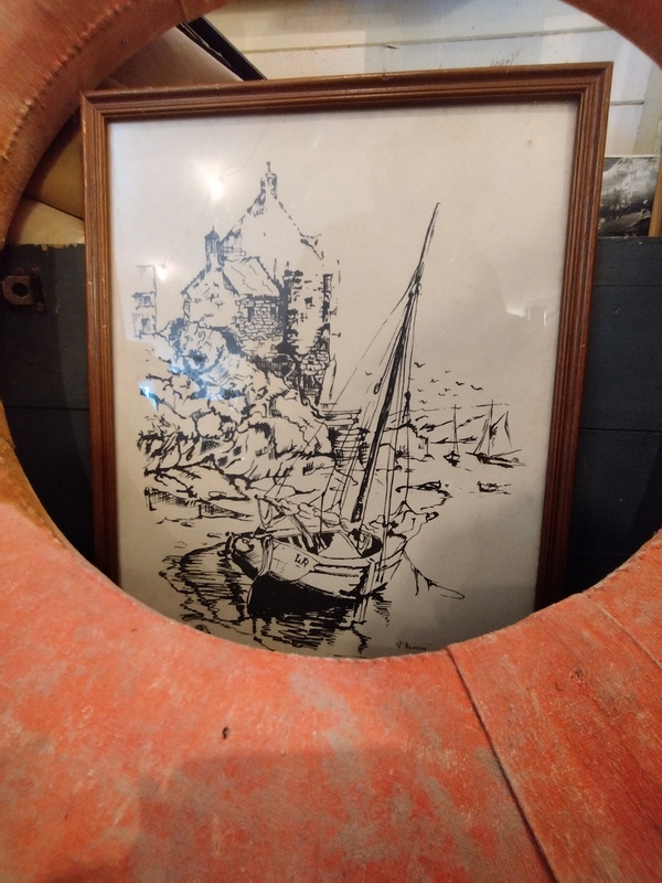 Dessin port de La Rochelle