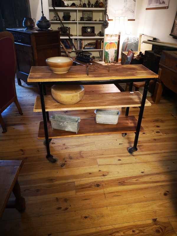 Etagère sur roues 100% upcycling