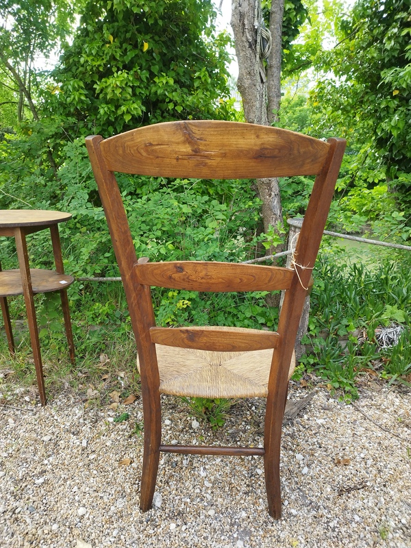 Fauteuil charentais 1900