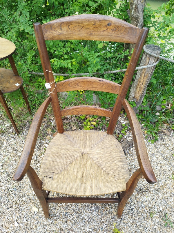 Fauteuil charentais 1900