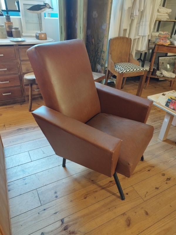 Fauteuil design space age 70s