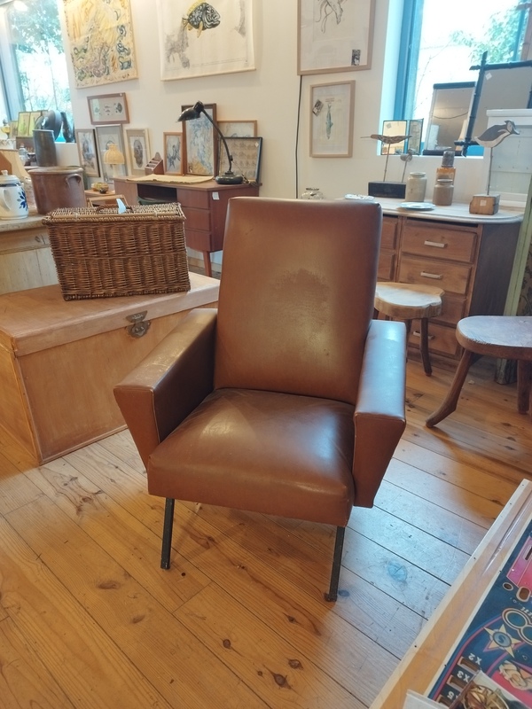 Fauteuil design space age 70s