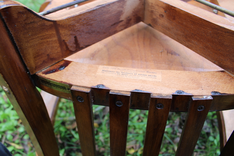 Fauteuil mid century Monobloc