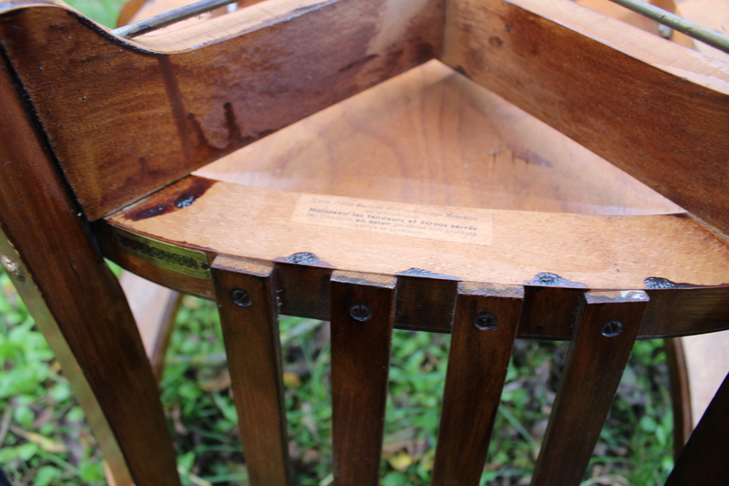 Fauteuil mid century Monobloc