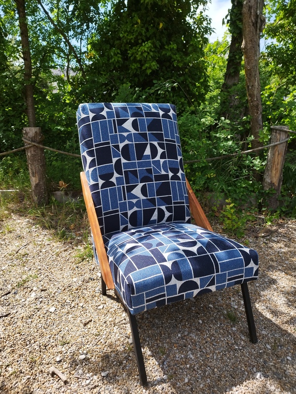 Fauteuil skai relooké