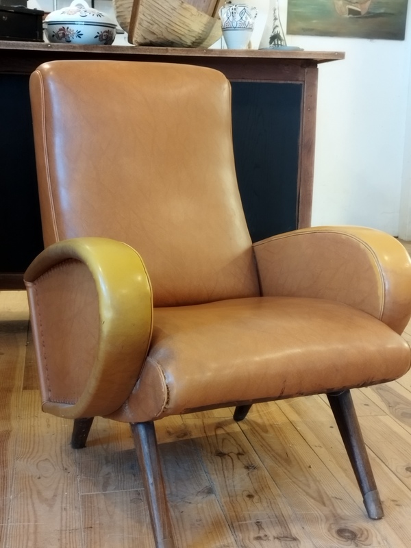 Fauteuil Zanuso design 60s