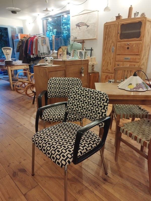 Fauteuils de bureau 70s 