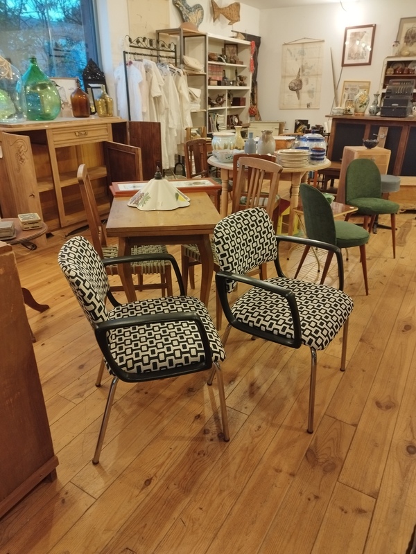 Fauteuils de bureau 70s 