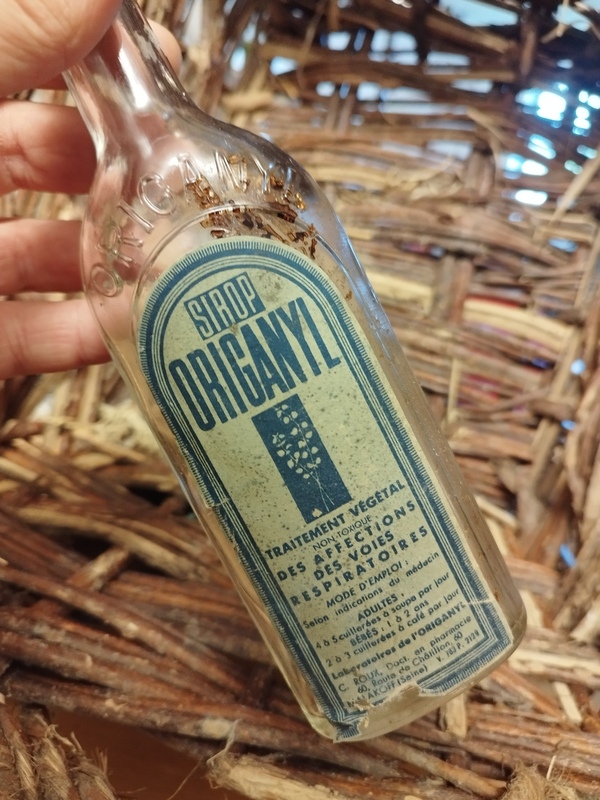 Flacon de pharmacie apothicaire