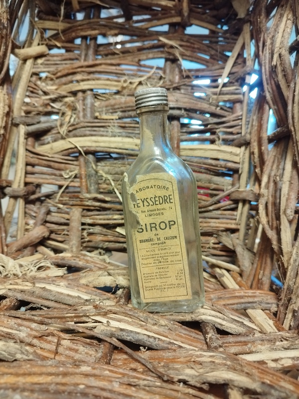 Flacon de pharmacie apothicaire