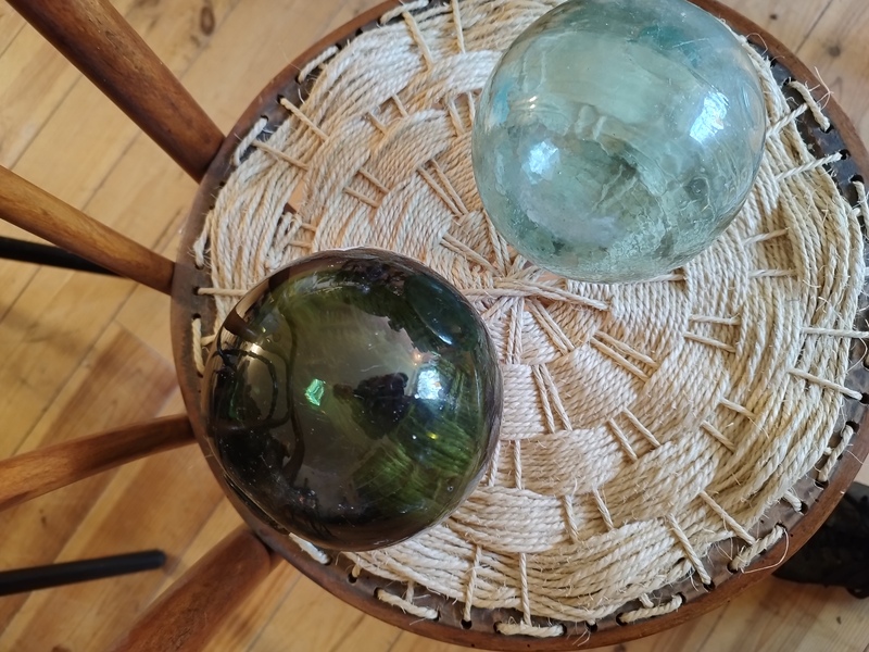 Flotteur de filet en verre