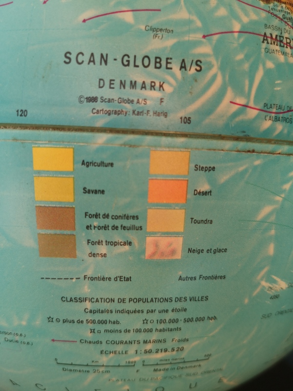 Globe Scan globe Denmark 