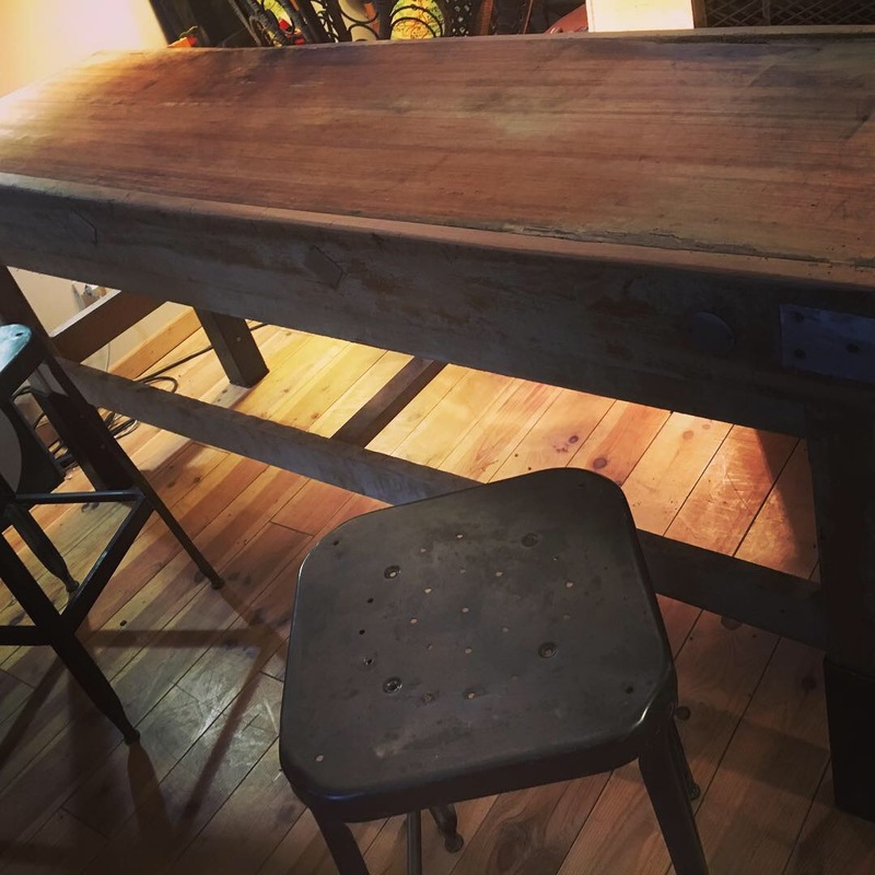 Grand billot de boucher 