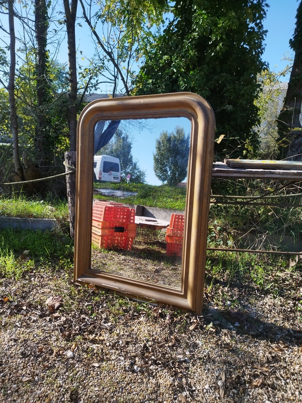 Grand miroir Louis Philippe