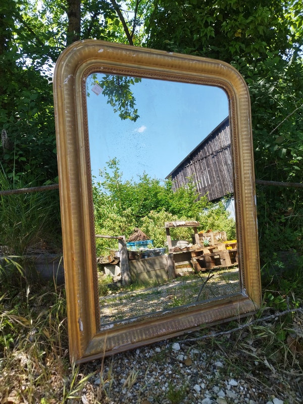 Grand miroir Louis Phillipe