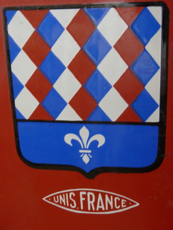 Grande plaque émaillée ANTAR 1925