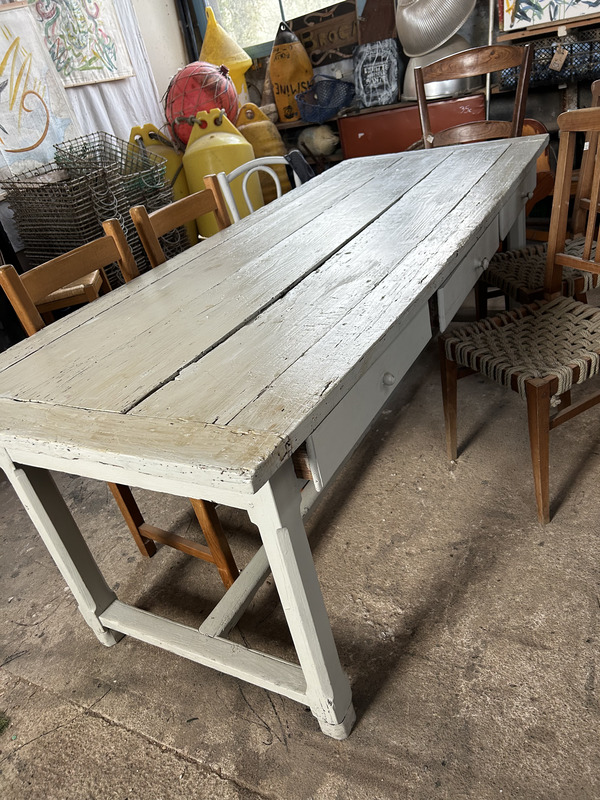 Grande table ancienne atelier 