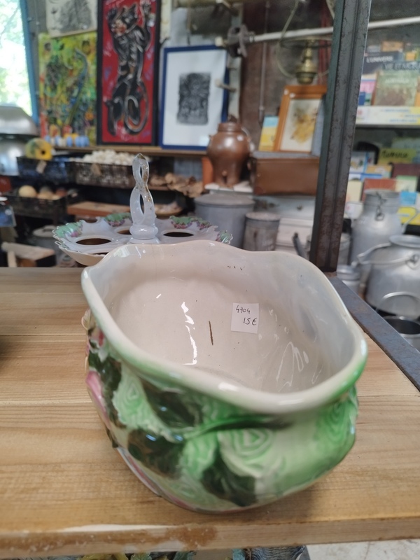 Jardinières en barbotine 