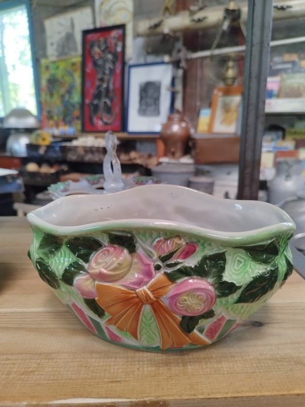 Jardinières en barbotine 