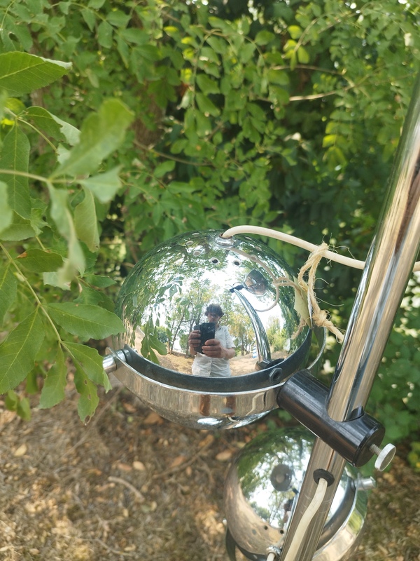 Lampadaire space age 70's