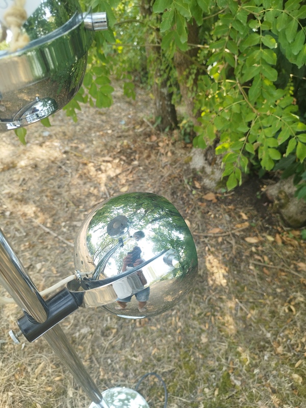 Lampadaire space age 70's