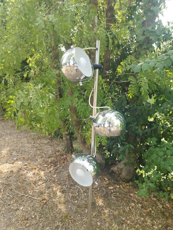Lampadaire space age 70's