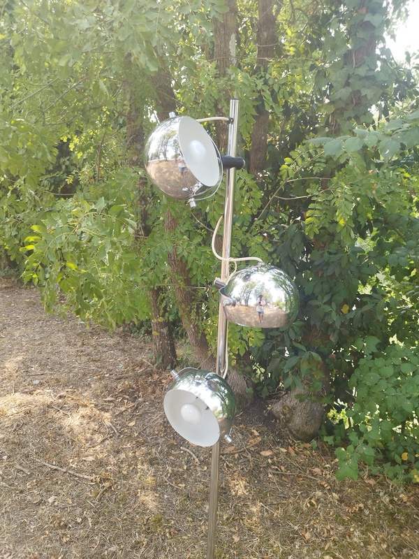 Lampadaire space age 70's