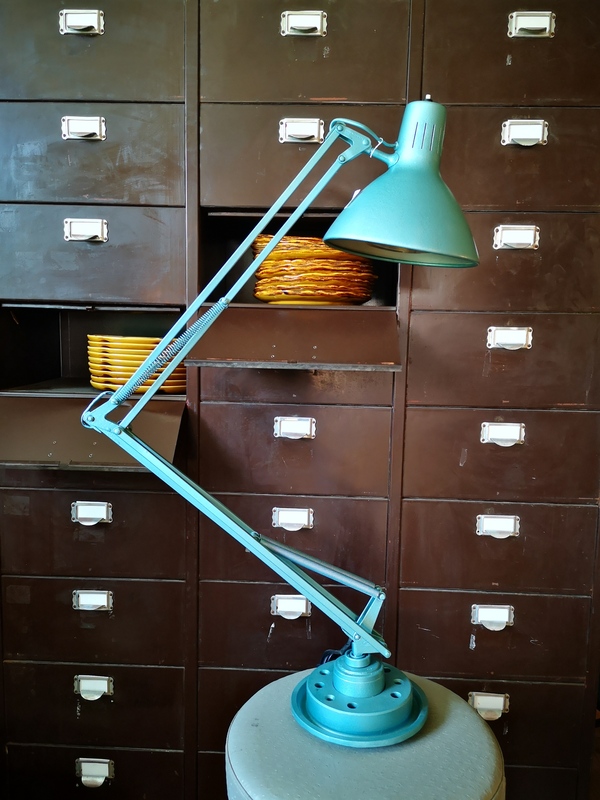Lampe articulée bleue