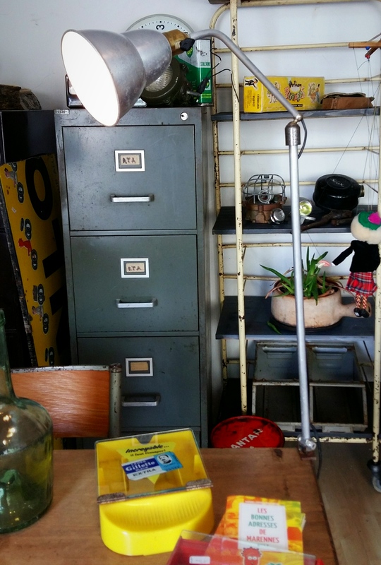 Lampe atelier ancienne