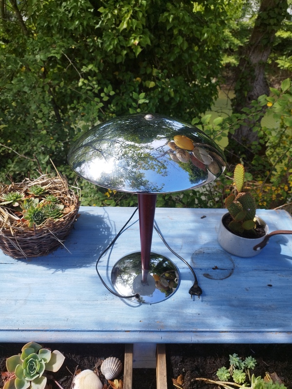 Lampe champignon atomic age 