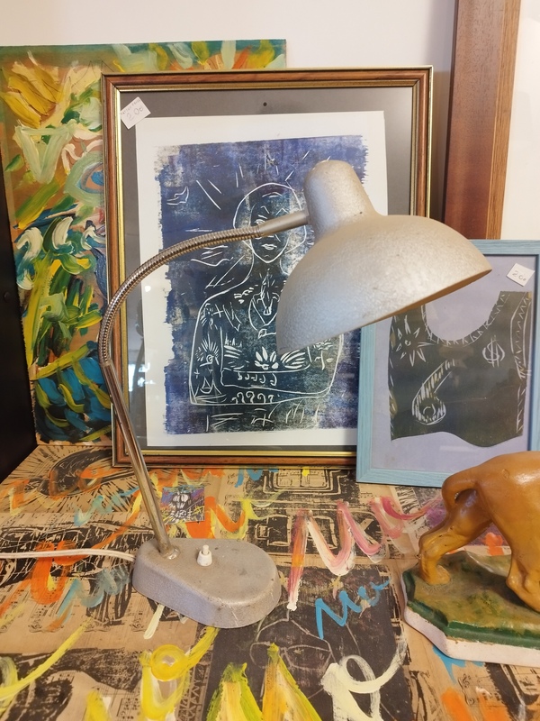 Lampe de bureau années 50 60