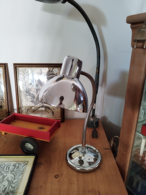 Lampe de bureau chromé 60's