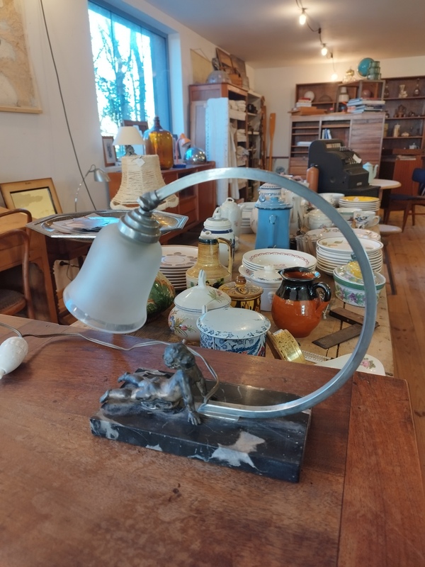 Lampe de chevet art déco 