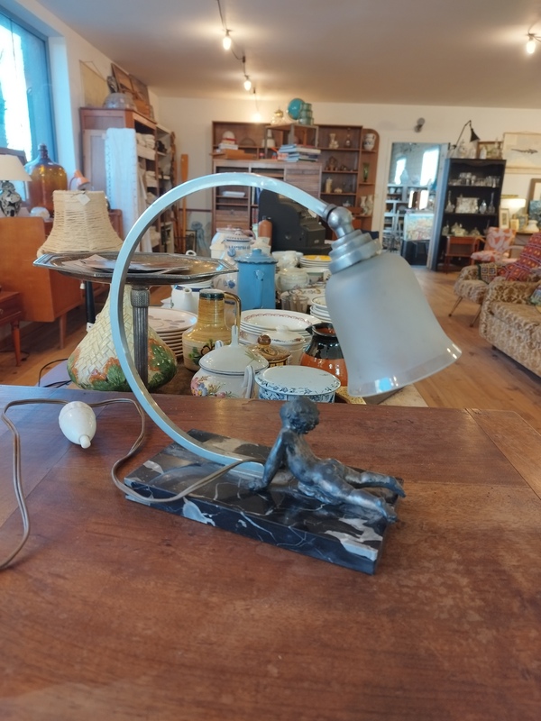 Lampe de chevet art déco 