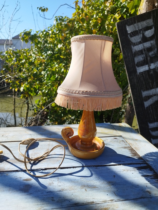 Lampe de chevet céramique 50s 