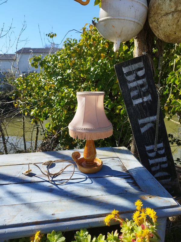 Lampe de chevet céramique 50s 