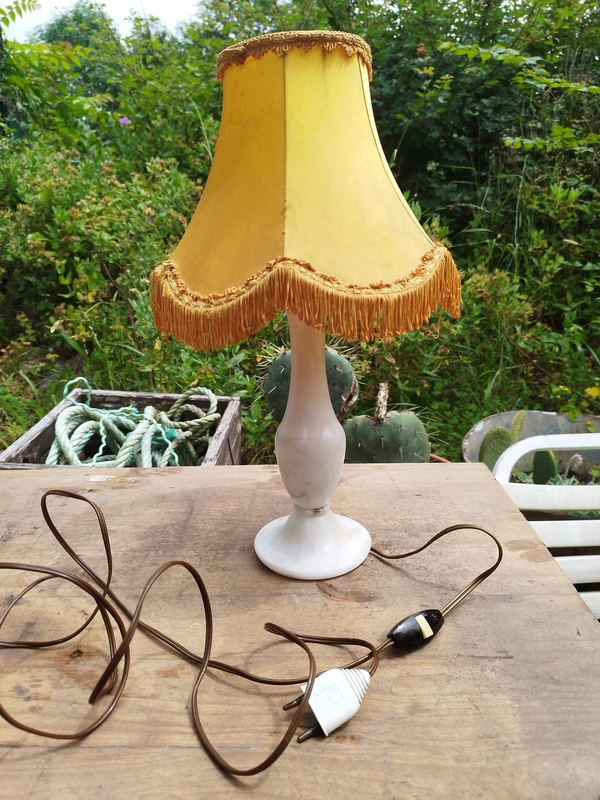 Lampe de chevet en albâtre