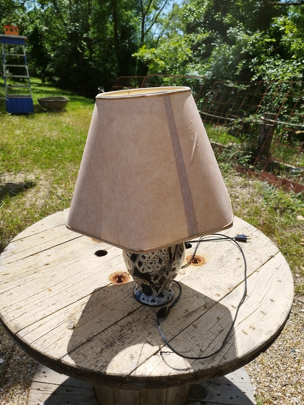 Lampe de table céramique 60 70