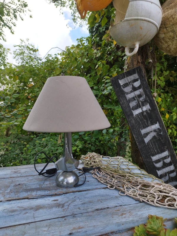 Lampe design 50 60 chrome