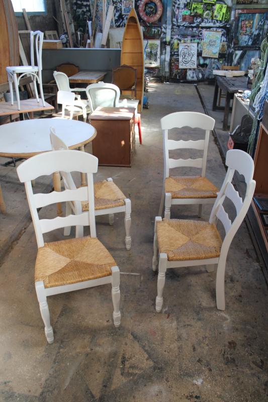 Lot de six chaises