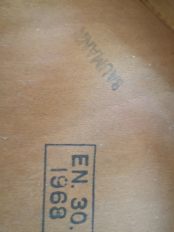 Lot de six chaises bistro Baumann