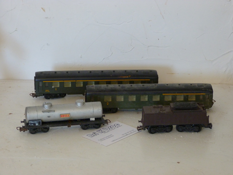 Lot trains locos wagons jouef lima - Modélisme