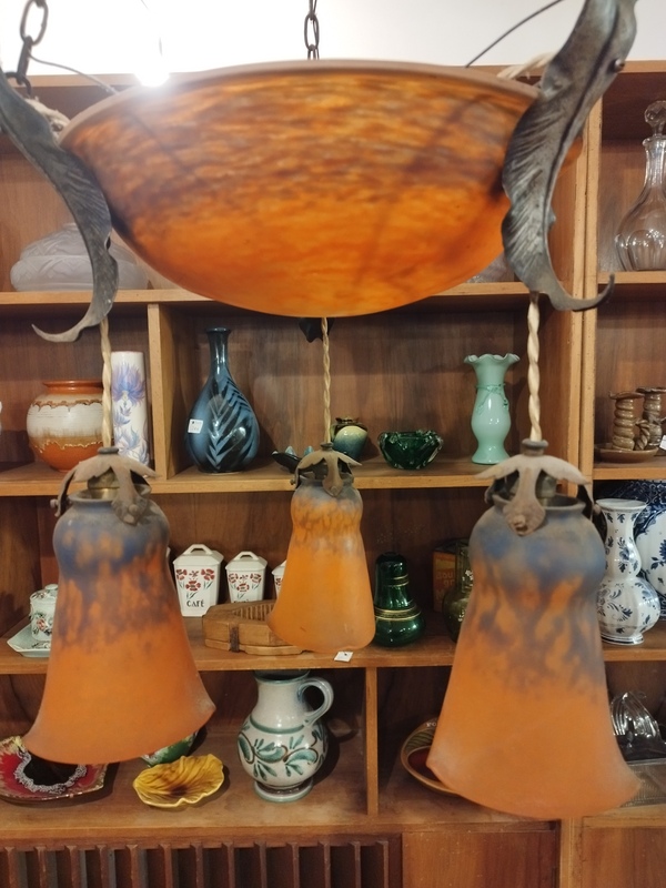 Lustre Lorrain pate de verre