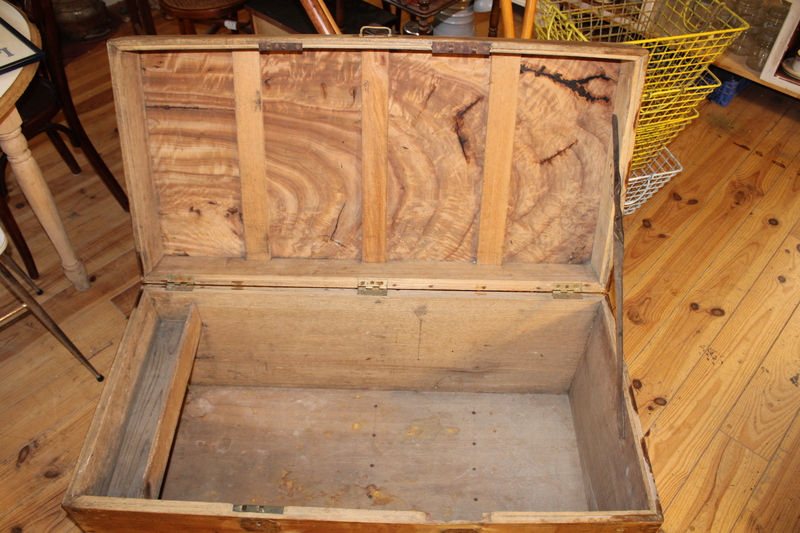 Malle d'officier palissandre 