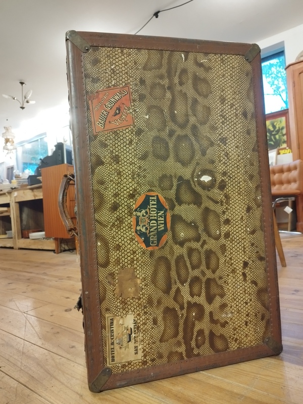 Malle de cabine début XXe