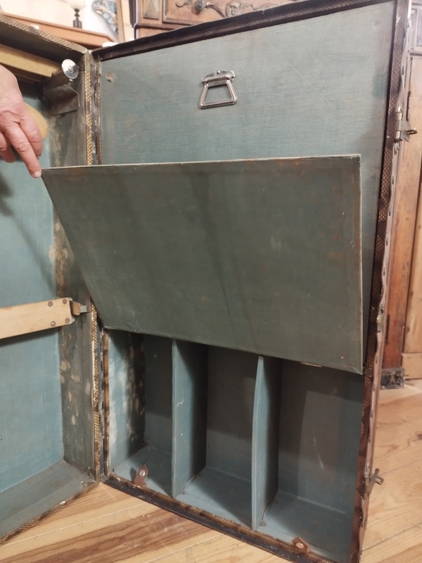Malle de cabine début XXe