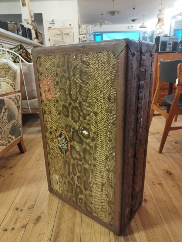 Malle de cabine début XXe