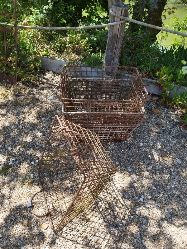 Manne d'huitre panier à huitres