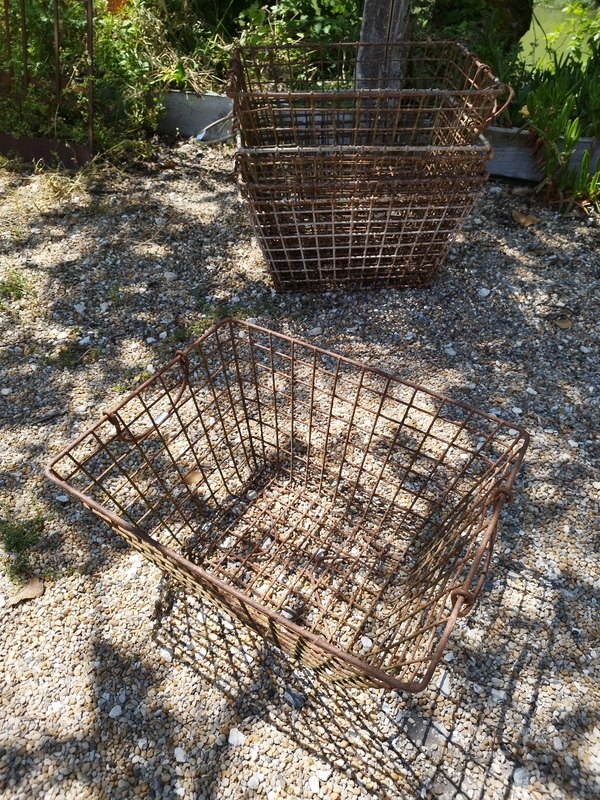 Manne d'huitre panier à huitres